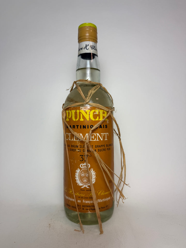 Clément Punch Martiniquais - 1970s (37%, 70cl)