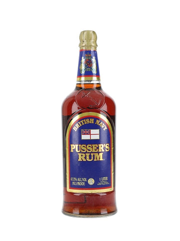 Pusser's British Navy Rum - 1980s (47.75%, 100cl)