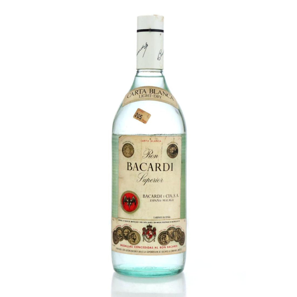 Bacardi Carta Blanca - 1970s (40%, 100cl)