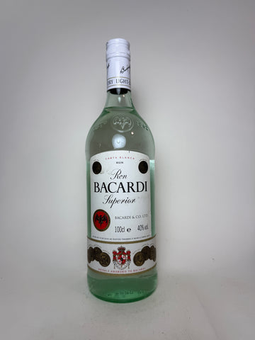 Bacardi Carta Blanca - 1990s (40%, 100cl))