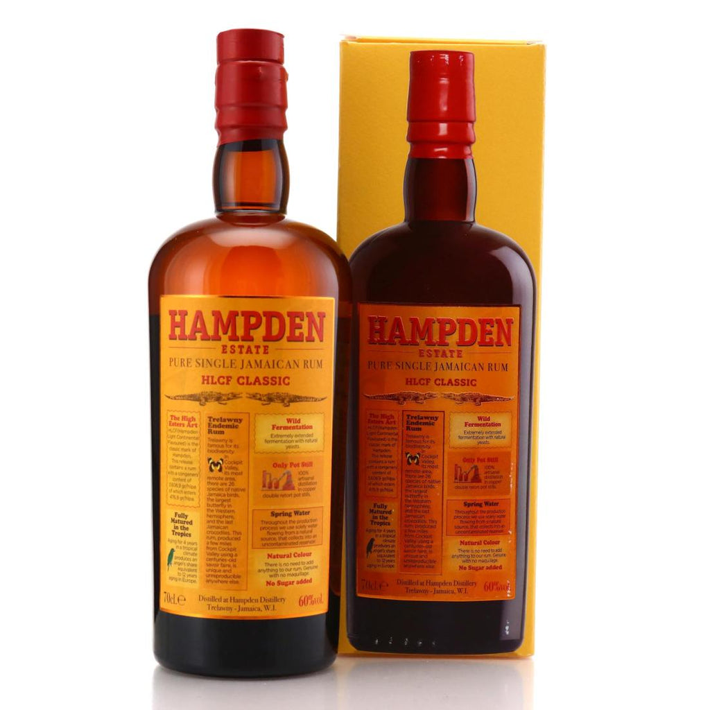 Hampden 4YO HLCF Classic Overproof Pure Single Jamaican Rum - post-2022 (60%, 70cl)