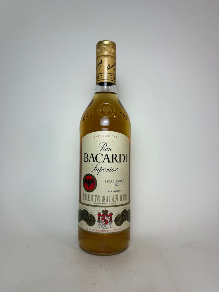 Bacardi Carta de Oro Rum - 1990s (ABV Not stated, 75cl)