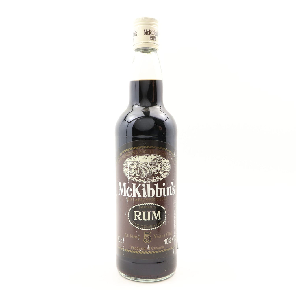 John McKibbin & Son's 5+YO Famous Old Demerara Rum - 1980s (40%, 70cl)
