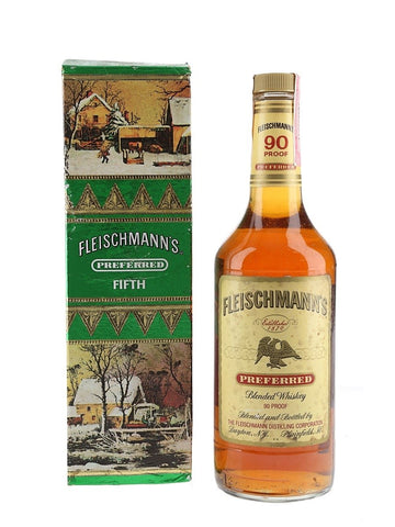 Fleischmann's Preferred Blended American Whiskey - Bottled 1976 (45%, 75.7cl)