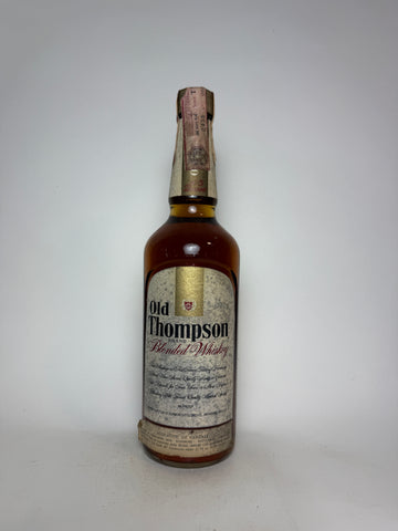 Glenmore's Old Thompson 4YO Blended Kentucky Whiskey - Distilled 1966 / Bottled 1970 (43%, 75cl)