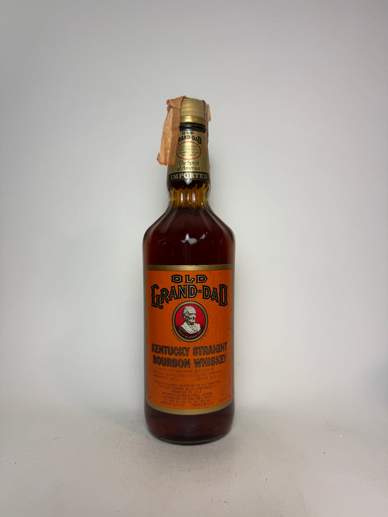 Old Grand-Dad Kentucky Straight Bourbon Whiskey - Bottled 1985 (40%, 75cl)