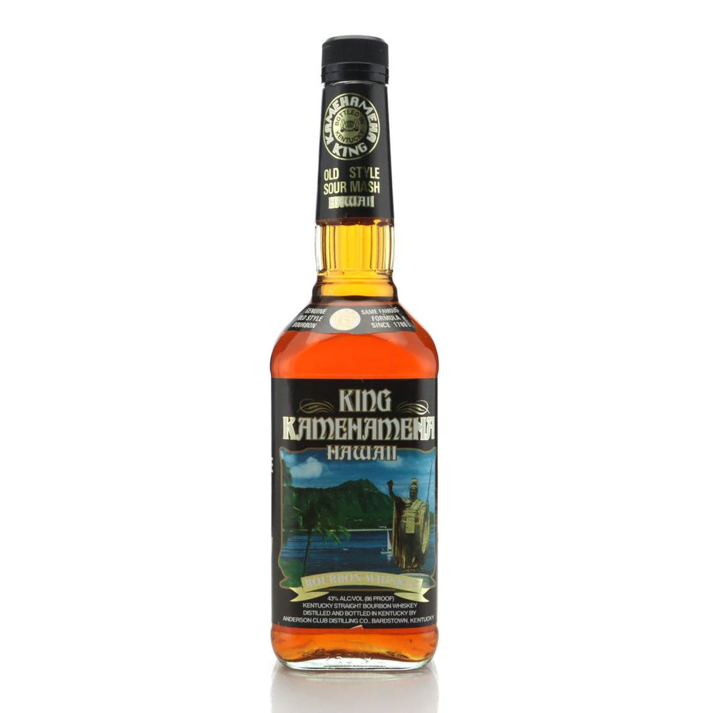 Anderson Club's King Kamehameha 6YO Kentucky Straight Bourbon Whiskey - Distilled 1999 / Bottled 2005 (43%, 75cl)