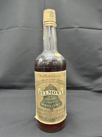 Max Selliger 8YO Kentucky Straight Bourbon Whisky - Distilled 1902 / Bottled 1910 (50%, 75.7cl)