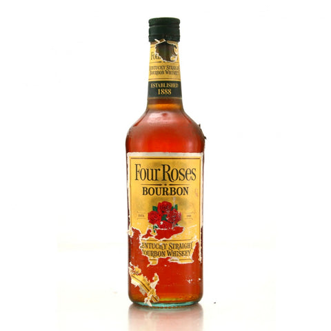 Four Roses Kentucky Straight Bourbon Whiskey - 1980s (43%, 75cl)