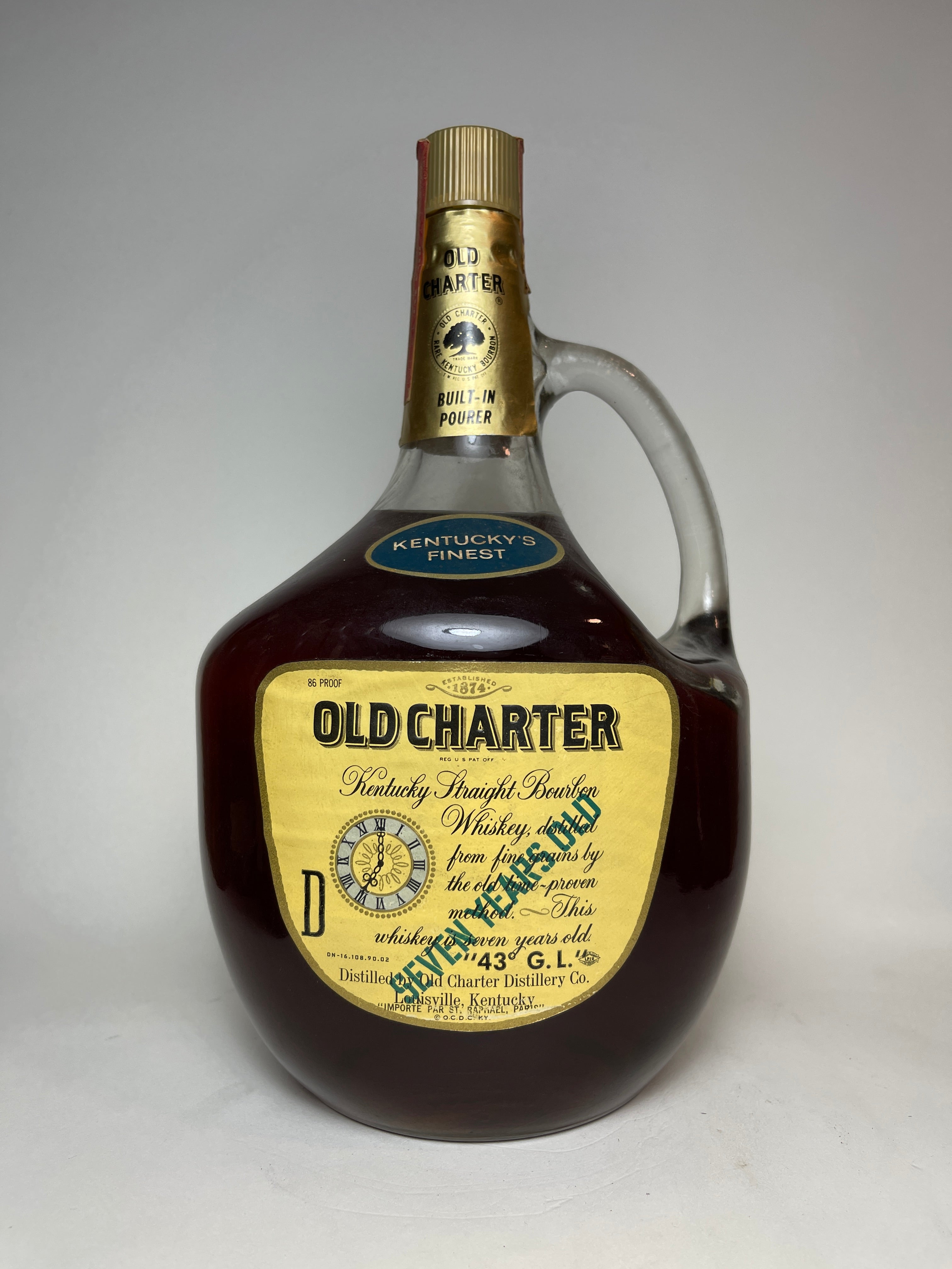 OLD CHARTER The Classic 92 750ml 45% 12年 Old Charter 12 Year Old The Classic Kentucky Straight