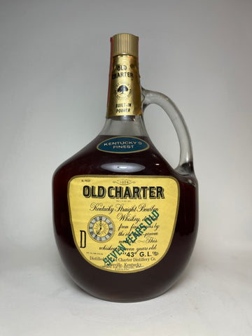 Old Charter 7YO Kentucky Straight Bourbon Whiskey - Distilled 1963 / Bottled 1971 (43%, 189cl)