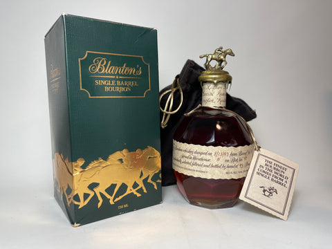 Blanton's Original Single Barrel Kentucky Straight Bourbon Whiskey - Dumped 1993 (46.5%, 75cl)