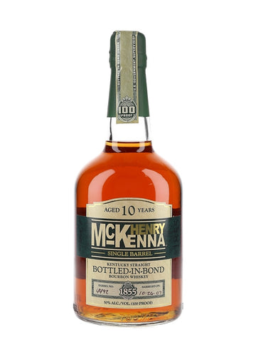 Henry McKenna 10YO Single Barrel Kentucky Straight Bourbon Whiskey - Distilled 2007 / Bottled 2017 (50%, 75cl)