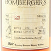 Michter's Bomberger's Small Batch Straight Kentucky Bourbon Whiskey - 2021 (54%, 75cl)