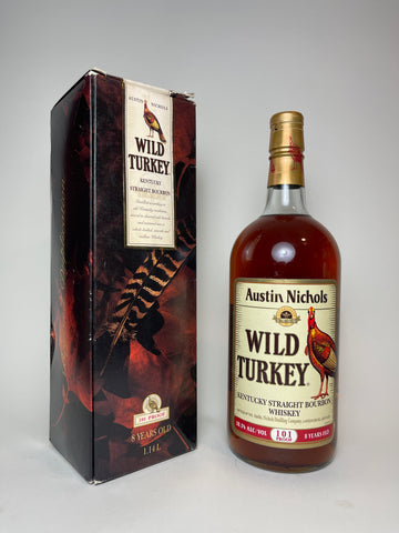 Austin Nichols Wild Turkey 8YO Kentucky Bourbon - Distilled 1989 / Bottled 1997 (50.5%, 114cl)