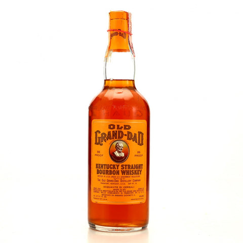 Old Grand-Dad Kentucky Straight Bourbon Whiskey - Distilled & Bottled 1960s (43%, 75cl)