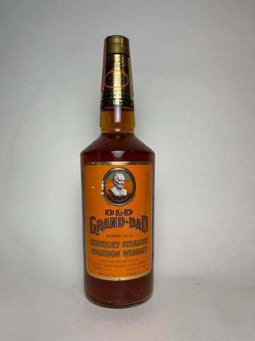 Old Grand-Dad Kentucky Straight Bourbon Whiskey - Bottled 1979 (43%, 75.7cl)