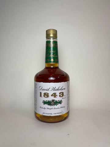 David Nicholson 1843 7YO Kentucky Straight Bourbon Whisky - Bottled 2013 (50%, 75cl)