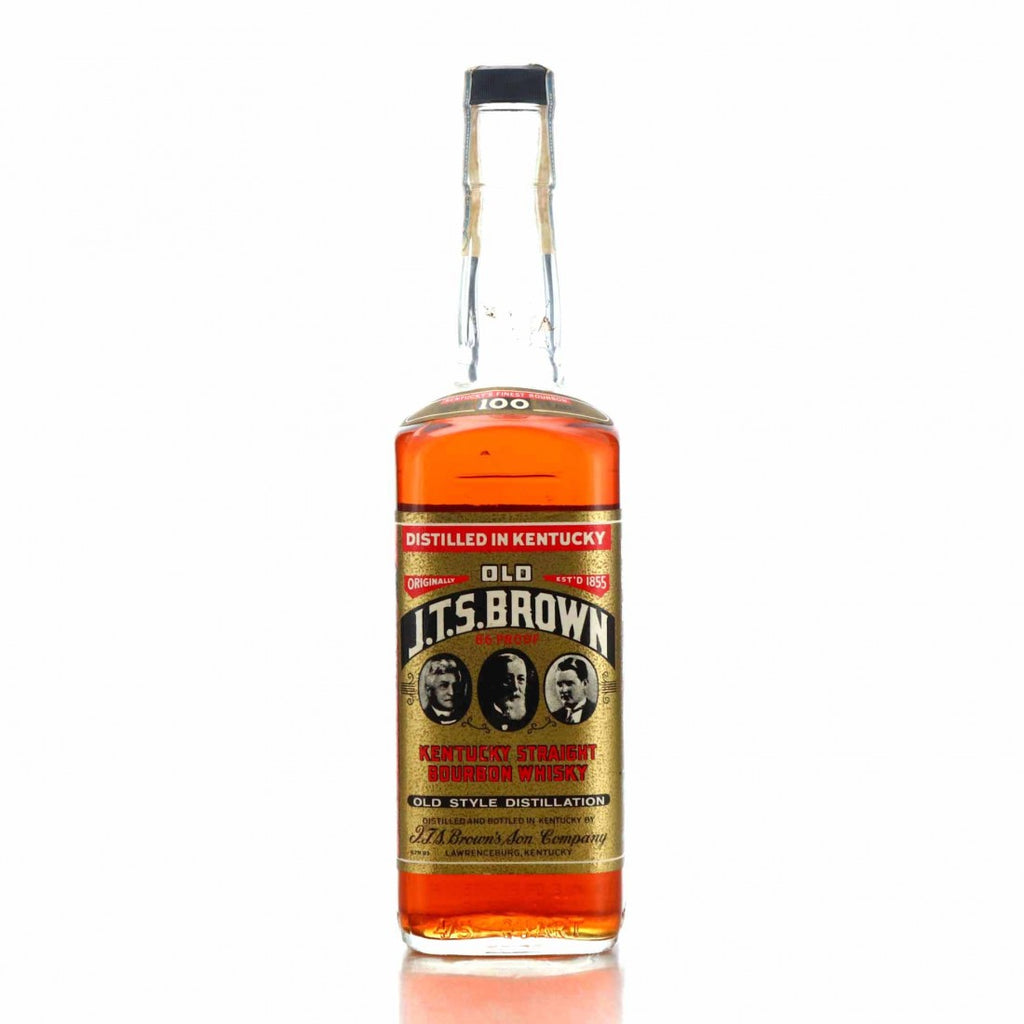 J. T. S. Brown 4YO Kentucky Straight Bourbon Whisky - Distilled 1959 / Bottled 1963 (43%, 75.7cl)