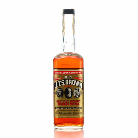 J. T. S. Brown 4YO Kentucky Straight Bourbon Whisky - Distilled 1959 / Bottled 1963 (43%, 75.7cl)