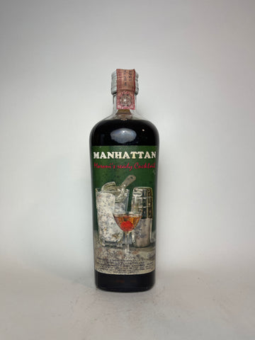 Roberto Moroni's Manhattan Cocktail - 1960s (30%, 75cl)