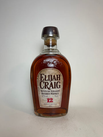 Elijah Craig 12YO Kentucky Straight Bourbon Whiskey - Distilled 2003 / Bottled 2015 (47%, 70cl)