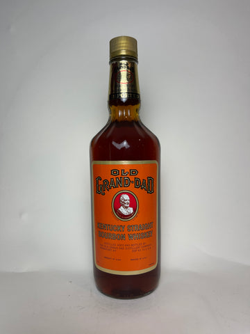 Old Grand-Dad Kentucky Straight Bourbon Whiskey - Bottled 1989 (40%, 75cl)