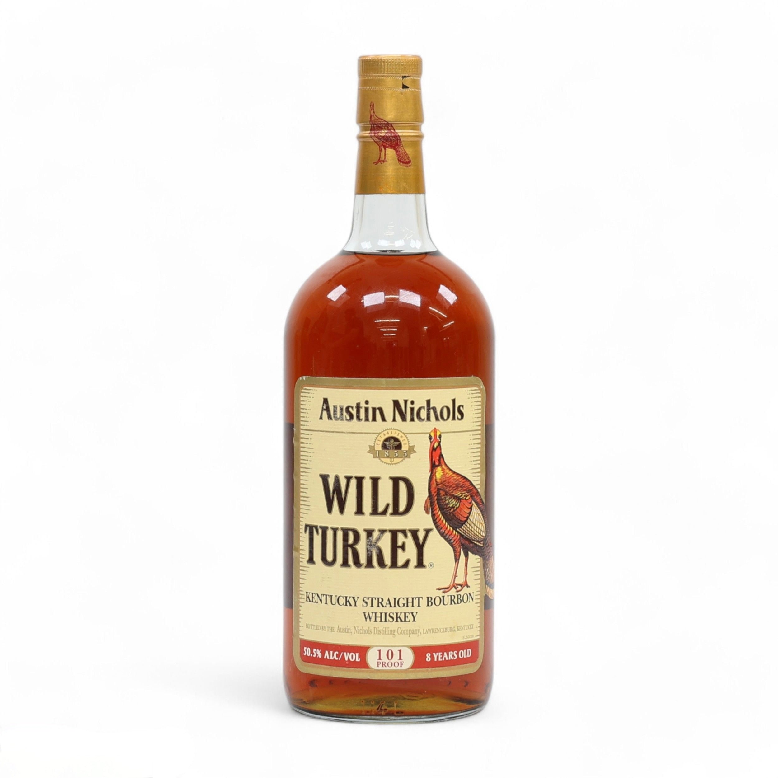 Y3323 Austin Nichols WILD TURKEY 8年 旧ボトル Austin Nichols Wild Turkey 8YO Kentucky Bourbon - Distilled