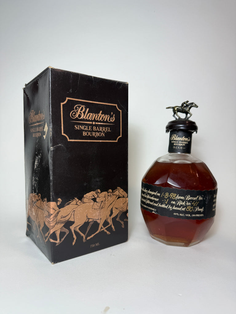 Blanton's Single Barrel Kentucky Straight Bourbon Whiskey - Dumped 1998 (46.5%, 75cl)