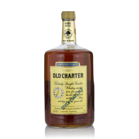Old Charter 7YO Kentucky Straight Bourbon Whiskey - 1980s (40%, 175cl)
