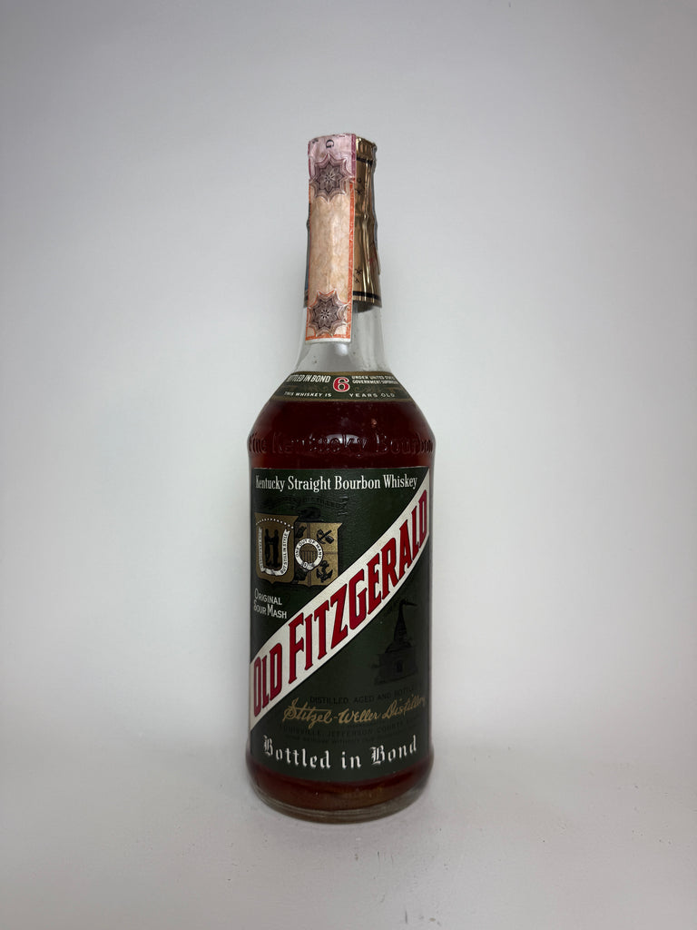 Stitzel-Weller Old Fitzgerald Original Sour Mash 6YO Kentucky Straight Bourbon Whiskey  - Distilled 1954 / Bottled 1960 (43%, 75.7cl)