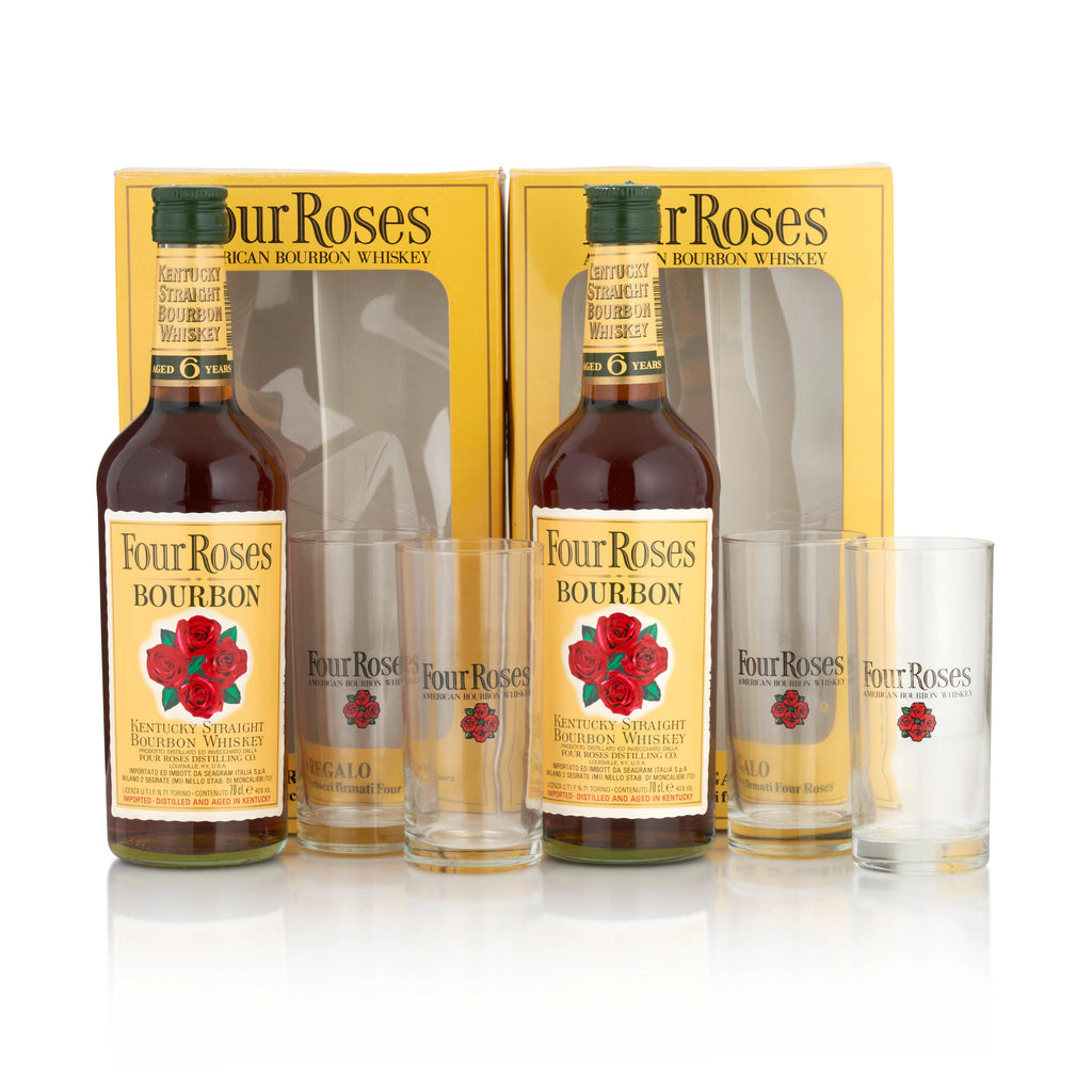 Four Roses 6YO Kentucky Straight Bourbon Whiskey - 1980s (40%, 70cl)