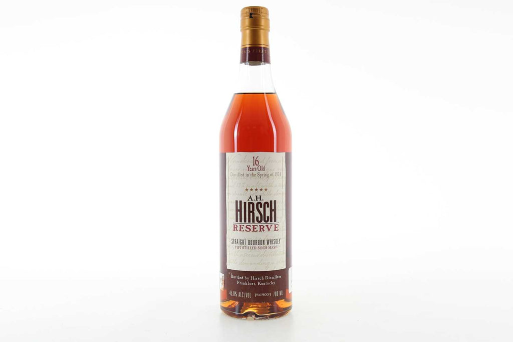 A. H. Hirsch 16YO Kentucky Straight Bourbon Whiskey - Distilled 1974 (45.8%, 70cl)