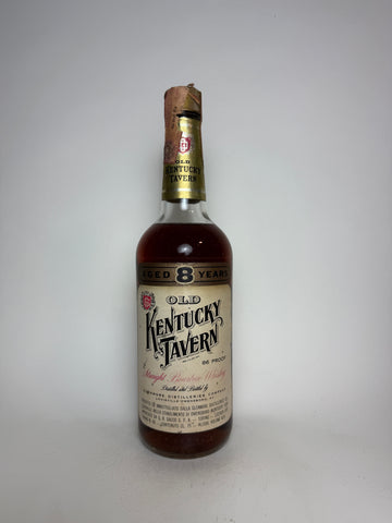 Glenmore's Old Kentucky Tavern 8YO Kentucky Straight Bourbon Whiskey - 1960s (43%, 75cl)