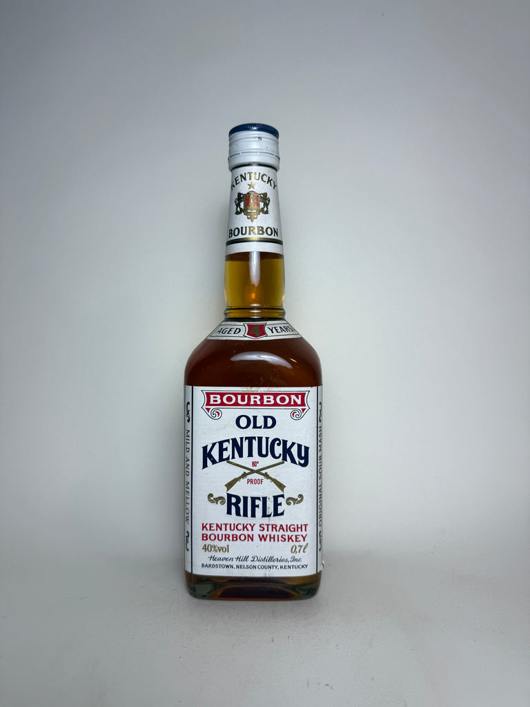 Heaven Hill's Old Kentucky Rifle 4YO Kentucky Straight Bourbon Whiskey - 1990s (40%, 70cl)