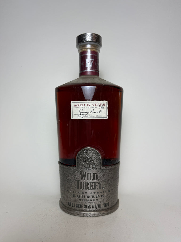 Austin Nichol's Wild Turkey Kentucky 17YO Kentucky Straight Bourbon Whiskey - Distilled 1984 / Bottled 2001 (50.5%, 75cl)