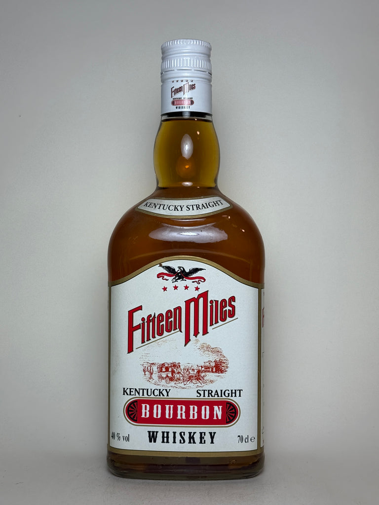 Fifteen Miles Kentucky Straight Bourbon Whiskey - Bottled 2023 (40%, 70cl)