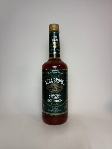 Ezra Brooks Kentucky Straight Bourbon Whiskey - 1990s (40%, 75cl)