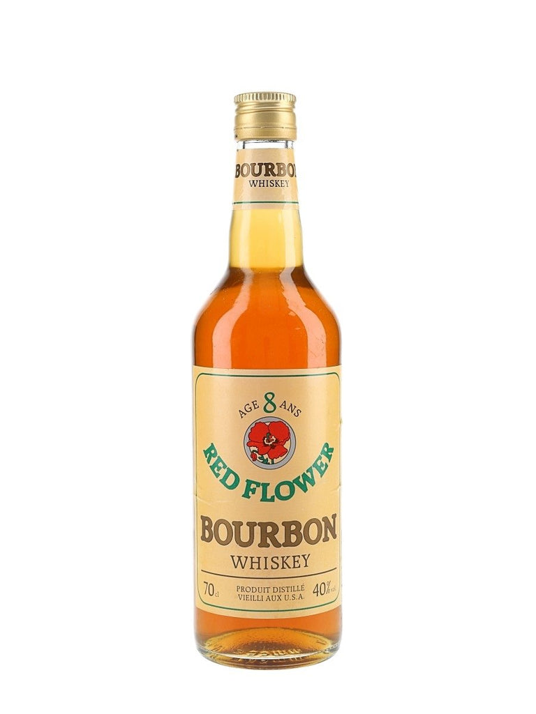Red Flower 8YO Bourbon Whiskey - Distilled late 1980s/early 1990s / Bottled 1990s (40%, 70cl)
