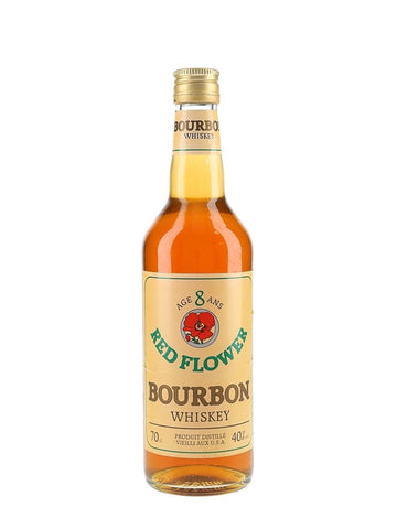 Red Flower 8YO Bourbon Whiskey - Distilled late 1980s/early 1990s / Bottled 1990s (40%, 70cl)