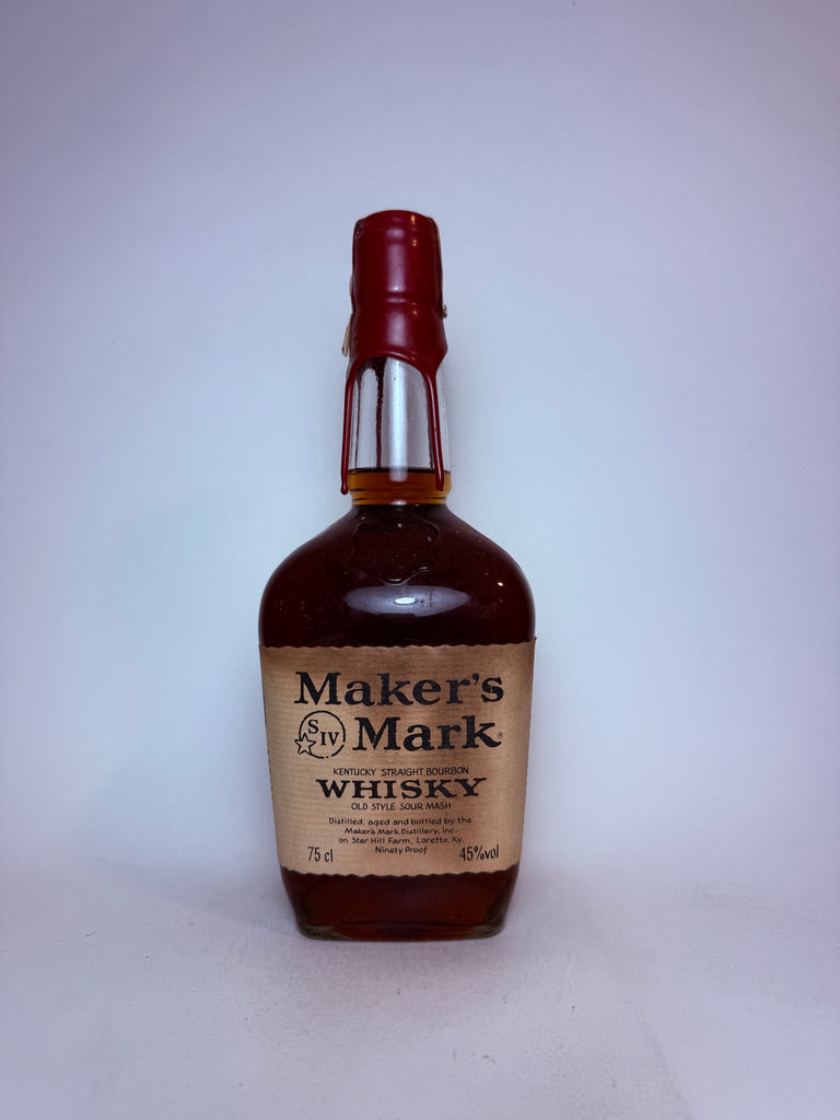 Maker's Mark Kentucky Straight Bourbon Whiskey - Bottled 1982 (45%, 75cl)
