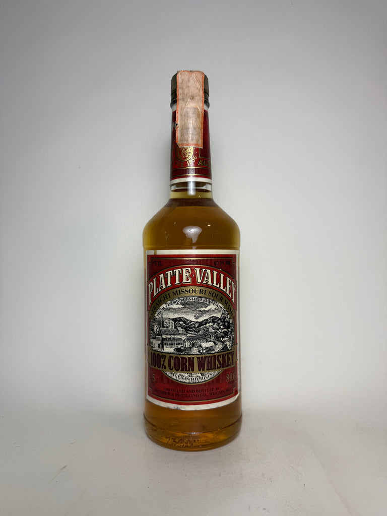 McCormick's Platte Valley 5YO Kentucky Straight Bourbon Whiskey - Distilled 1983 / Bottled 1988 (40.3%, 75cl)