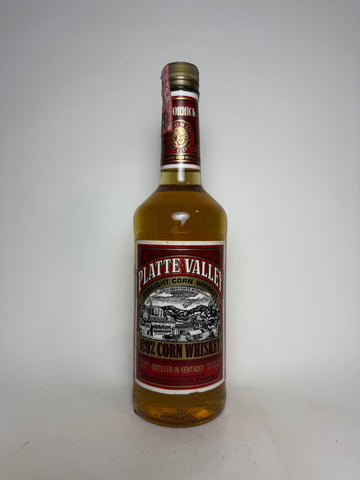 McCormick's Platte Valley 5YO Kentucky Straight Bourbon Whiskey - Distilled 1985 / Bottled 1990 (40.3%, 75cl)