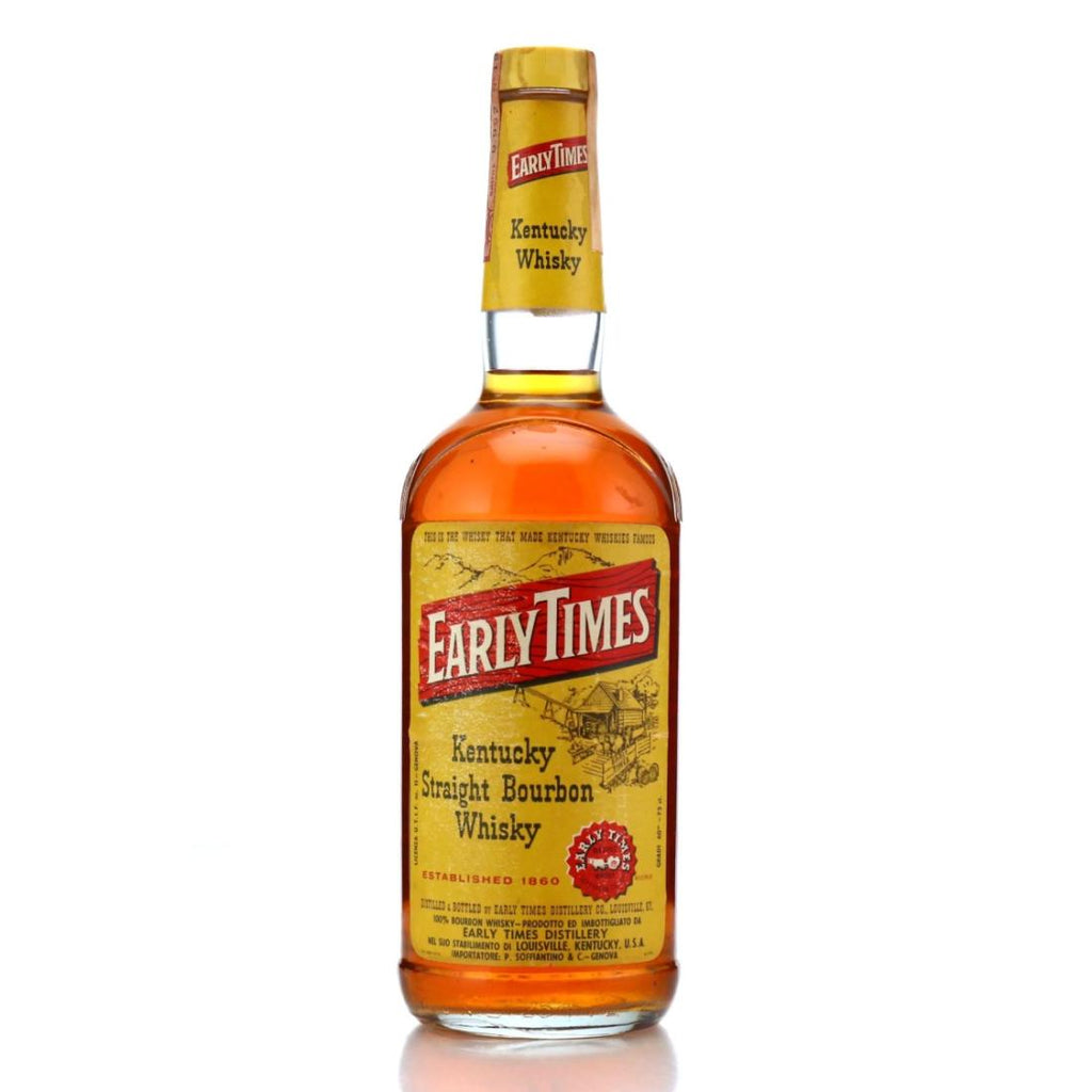 Early Times 4YO Kentucky Straight Bourbon Whisky - Distilled 1973 / Bottled 1977 (40%, 75cl)