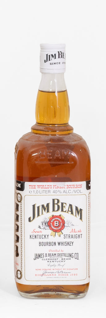 Jim Beam 4YO White Label Kentucky Straight Bourbon Whiskey - Distilled 2003 / Bottled 2007 (40%, 100cl)