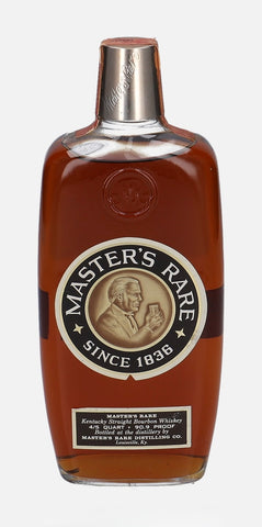 Master's Rare  Kentucky Straight Bourbon Whisky - 1960s (45.45%, 75.7cl)