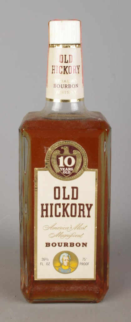 Old Hickory 10YO Straight Bourbon Whiskey - 1960s (43%, 75.7cl)