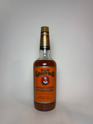 Old Grand-Dad Kentucky Straight Bourbon Whiskey - Bottled 1983 (40%, 75cl)