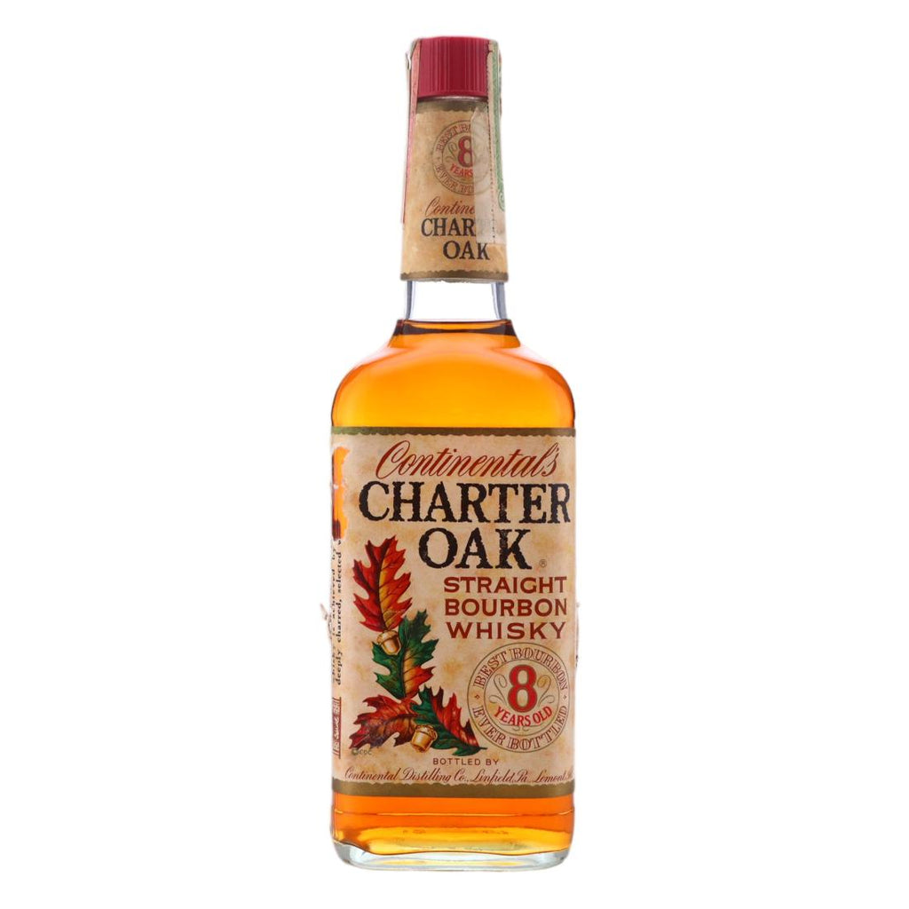 Continental Distilling Corporation's Charter Oak 8YO Pennsylvania Straight Bourbon Whiskey - 1960s (43%, 75cl)