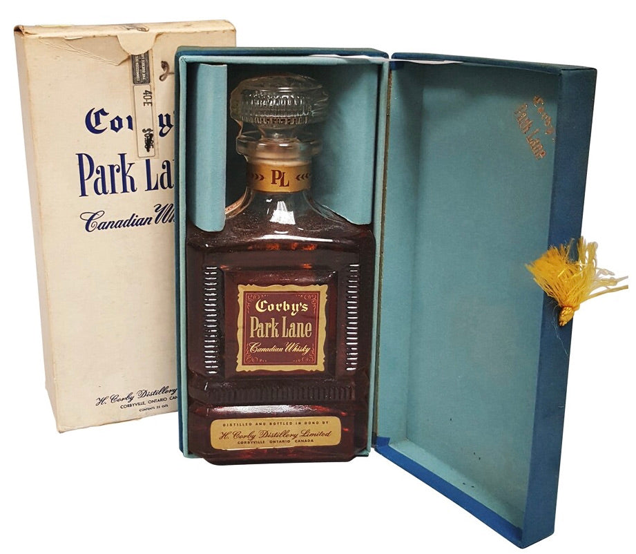 H. Corby's Park Lane 10YO Blended Canadian Whiskey - Distilled 1945 / Bottled 1955 (43.4%, 74cl)